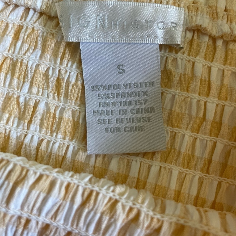Design history pale yellow princess sleeve blouse - Picture 5 of 7